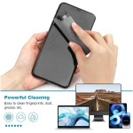 4 Pack Screen Cleaner 3-in-1 Touchscreen Mist Cleaner Spray and Microfiber Cloth Built-in Cleaning Solution Portable Reusable Fingerprint-Proof Spray Bottle for Phone Laptop...