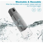 4 Pack Screen Cleaner 3-in-1 Touchscreen Mist Cleaner Spray and Microfiber Cloth Built-in Cleaning Solution Portable Reusable Fingerprint-Proof Spray Bottle for Phone Laptop...