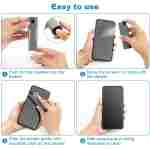 4 Pack Screen Cleaner 3-in-1 Touchscreen Mist Cleaner Spray and Microfiber Cloth Built-in Cleaning Solution Portable Reusable Fingerprint-Proof Spray Bottle for Phone Laptop...