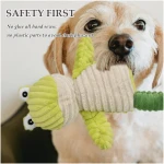 5 Pack Tough Dog Toys Stuffed Squeaky Dog Toys Assortment Plush Animal Dog Toy Value Bundle Puppy Pet Dog Toys for Small Medium Large Dogs