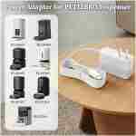5V Charger for PETLIBRO Automatic Cat Feeder AC Adapter Compatible with PETLIBRO PLAF005 PLAF004 PLAF003 PLAF203 PLAF103 PLAF108 Rechargeable Cat Food Dispenser Power Supply Cord