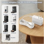 5V Charger for PETLIBRO Automatic Cat Feeder AC Adapter Compatible with PETLIBRO PLAF005 PLAF004 PLAF003 PLAF203 PLAF103 PLAF108 Rechargeable Cat Food Dispenser Power Supply Cord