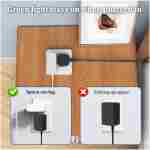 5V Charger for PETLIBRO Automatic Cat Feeder AC Adapter Compatible with PETLIBRO PLAF005 PLAF004 PLAF003 PLAF203 PLAF103 PLAF108 Rechargeable Cat Food Dispenser Power Supply Cord