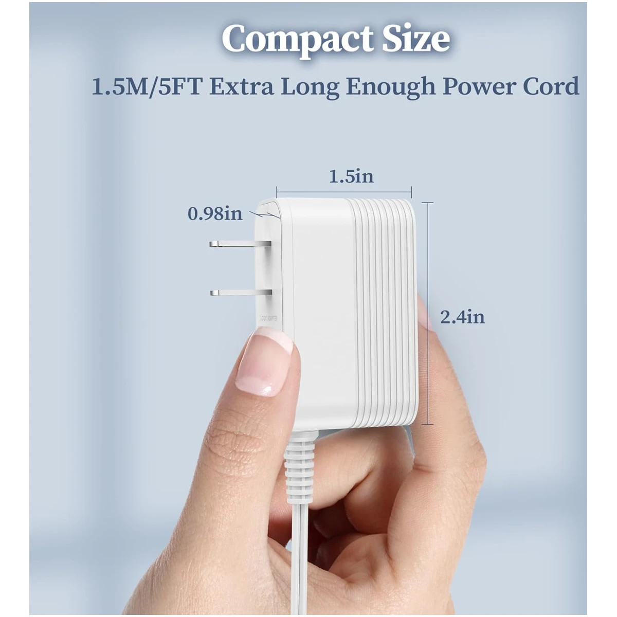 5V Charger for PETLIBRO Automatic Cat Feeder AC Adapter Compatible with PETLIBRO PLAF005 PLAF004 PLAF003 PLAF203 PLAF103 PLAF108 Rechargeable Cat Food Dispenser Power Supply Cord