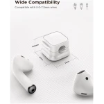 6 Pack Magnetic Cable Clips [Cable Smooth Adjustable] Cord Holder, Under Desk Cable Management, JOYROOM Adhesive Wire Holder Keeper Organizer for Home Office Desk Phone Car Wall...