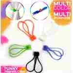 6 Pack Reusable Silicone Magnetic Cable Ties Twist Ties for Home/Office Cord Wrap, Cable Organizer, Magnetic Cord Holder, Cable Organizer Fridge Magnets - Perfect Smart Home...