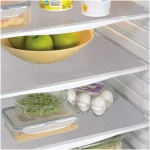 9 Pack Refrigerator Mats,Washable Fridge Mats Liners Easy to Clear Fridge Pads Mat Shelves Drawer Table Mats Refrigerator Liners for Shelves,3Red/3Green/3Blue