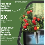 AeroGarden Sprout - Indoor Garden with LED Grow Light, Black
