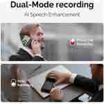 AI Voice Recorder, PLAUD Note Voice Recorder w/Case, App Control, Transcribe & Summarize with AI Technology, Support 112 Languages, 64GB Memory, Audio Recorder for Lectures,...