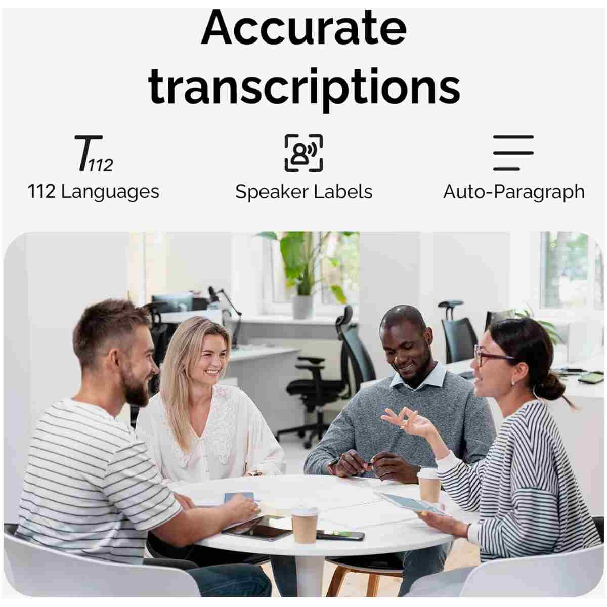 AI Voice Recorder, PLAUD Note Voice Recorder w/Case, App Control, Transcribe & Summarize with AI Technology, Support 112 Languages, 64GB Memory, Audio Recorder for Lectures,...