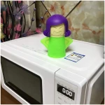 Angry Mama Microwave Oven Steam Cleaner, Angry Mom Microwave Cleaner, Just Add Vinegar and Water, Cut Cleaning Time by Half (Green)