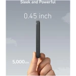 Anker 621 Magnetic Portable Charger (MagGo), 5,000mAh Wireless Power Bank with USB-C Cable, Magsafe-Compatible Battery Pack for iPhone 16 /15/14/13/12 Series