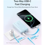 Anker Portable Charger, 10,000mAh 30W Power Bank, USB-C in and Out Fast Charging Battery Pack, Travel Essential Phone Power Bank, for iPhone 16/15/14/13/12, iPad, MacBook,...