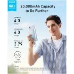 Anker Portable Charger, 10,000mAh 30W Power Bank, USB-C in and Out Fast Charging Battery Pack, Travel Essential Phone Power Bank, for iPhone 16/15/14/13/12, iPad, MacBook,...