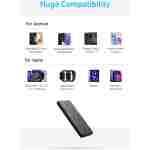 Anker Power Bank(PowerCore 10K),Compact Travel-Ready 10,000mAh Battery Pack with PowerIQ Charging Technology,5V/3A High-Speed Charging for iPhone,iPad,and More (USB-C Input and...