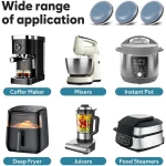 Appliance Sliders for Kitchen 24 PCS Self-Adhesive Small Kitchen Finds Appliance Slider Hacks Easy to MovIing & Space Saving Must Have Home Gadgets Mixer Accessories for Countertop