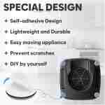 Appliance Sliders for Kitchen 24 PCS Self-Adhesive Small Kitchen Finds Appliance Slider Hacks Easy to MovIing & Space Saving Must Have Home Gadgets Mixer Accessories for Countertop