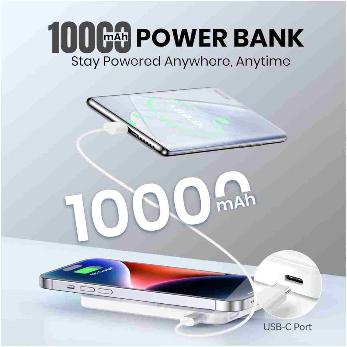Artichoke 6 in 1 Accessories Gift Set iPhone Power Bank 10000 Smart Watch TWS Earphones MagSafe Accessories Birthday Gifts Boyfriend Tech Gadgets Regalos para Hombre Travel Men...