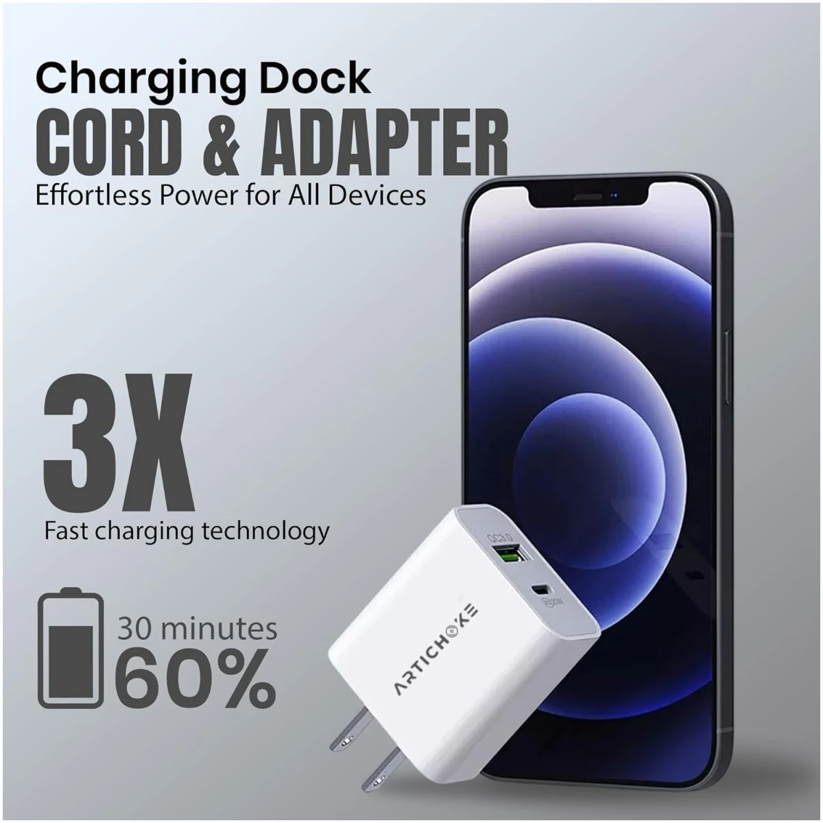 Artichoke 6 in 1 Accessories Gift Set iPhone Power Bank 10000 Smart Watch TWS Earphones MagSafe Accessories Birthday Gifts Boyfriend Tech Gadgets Regalos para Hombre Travel Men...