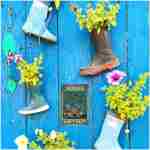Artlunar Funny Garden Sign Outside Decor - Humorous Gardening Gift for Women Enthusiasts, 12" x 8" (980)