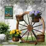 Artlunar Funny Garden Sign Outside Decor - Humorous Gardening Gift for Women Enthusiasts, 12" x 8" (980)