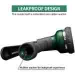 AUTOMAN-Garden-Hose-Nozzle, ABS Water Spray Nozzle with 7 Adjustable Watering Patterns, Slip Resistant for Watering Plants, Lawn& Garden, Washing Cars, Cleaning, Showering Pets...