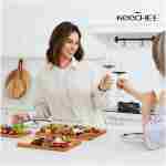 Bamboo Cutting Board, Durable Wood Cutting Boards for Kitchen with Deep Juice Grooves & Built-in Handles, Ideal Charcuterie & Chopping for Meat, Vegetables and Fruits Ideas...