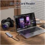 BENFEI USB C HUB 7-in-1 with HDMI(4K@60Hz,Certified), 100W Power Delivery, 3*USB 3.0, SD/TF Card Reader(160MB/s) Compatible with iPhone 15 Pro/Max, MacBook, iPad Pro, iMac, S23,...