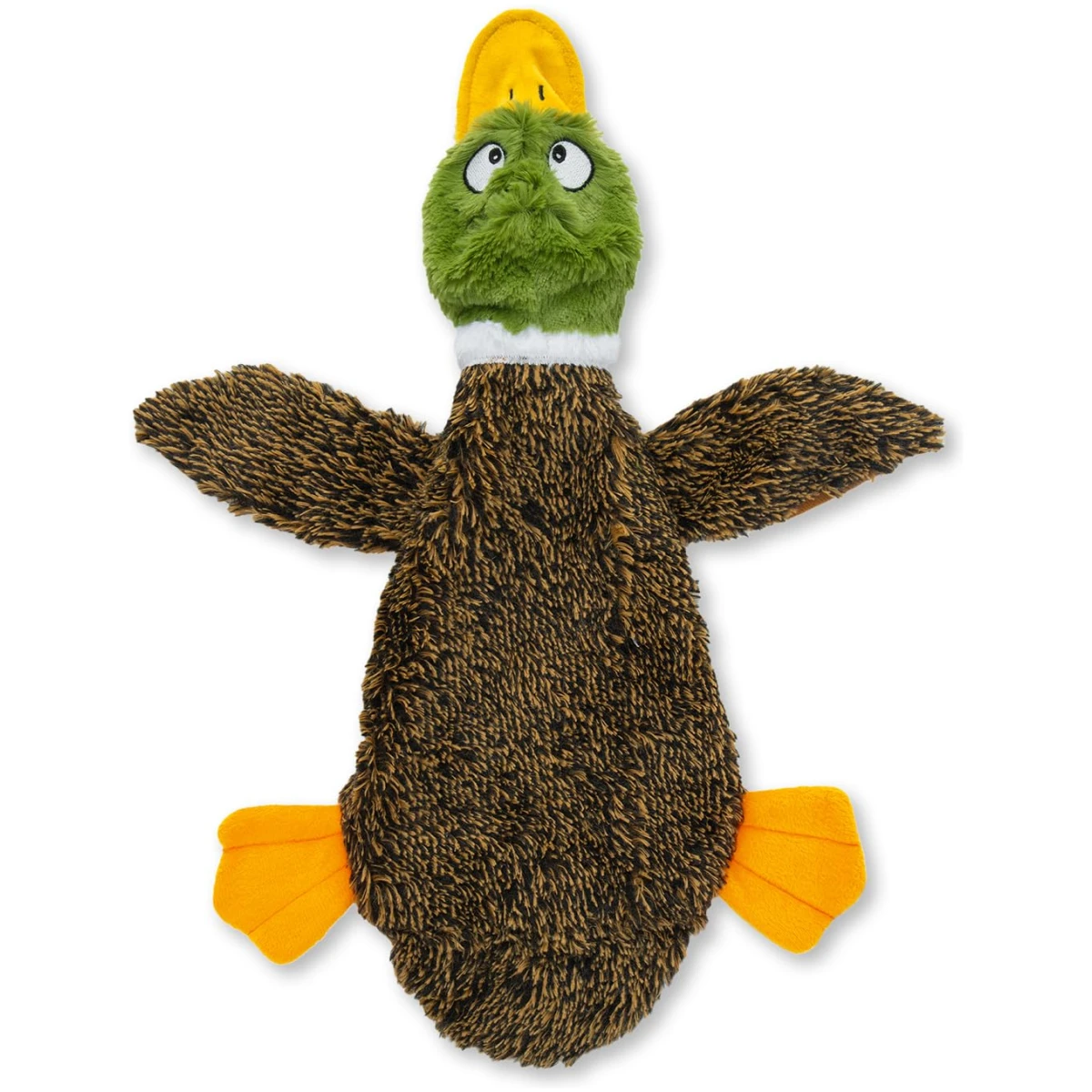 Best Pet Supplies 2-in-1 Stuffless Squeaky Dog Toys with Soft, Durable Fabric for Small, Medium, and Large Pets, No Stuffing for Indoor Play, Supports Active Biting and Play -...
