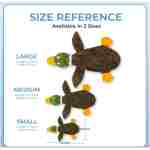 Best Pet Supplies 2-in-1 Stuffless Squeaky Dog Toys with Soft, Durable Fabric for Small, Medium, and Large Pets, No Stuffing for Indoor Play, Supports Active Biting and Play -...