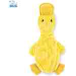Best Pet Supplies Crinkle Dog Toy for Small, Medium, and Large Breeds, Cute No Stuffing Duck with Soft Squeaker, Fun for Indoor Puppies and Senior Pups, Plush No Mess Chew and...