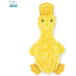 Best Pet Supplies Crinkle Dog Toy for Small, Medium, and Large Breeds, Cute No Stuffing Duck with Soft Squeaker, Fun for Indoor Puppies and Senior Pups, Plush No Mess Chew and...