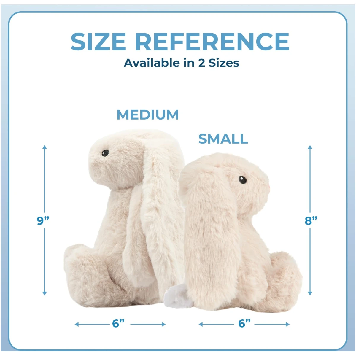 Best Pet Supplies Interactive Bunny Buddy Dog Toy with Crinkle and Squeaky Enrichment for Small and Medium Breed Puppies or Dogs, Cute and Plush - Bunny (Beige), Small