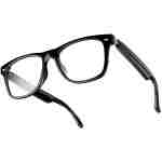 Blackview Smart Glasses, 5.0 Bluetooth Sunglasses with Open Ear Speaker, Voice Assistant Compatible, Blue Light Blocking Lens
