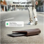 by Air Tag (2025) iOS Only Bluetooth Tracker with Apple Find My, iPhone Smart Card Wallet Finder GPS Tracker, 5-10 Years Battery, Keys Finder and Item Locator for Keys, Bags,...