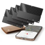 by Air Tag (2025) iOS Only Bluetooth Tracker with Apple Find My, iPhone Smart Card Wallet Finder GPS Tracker, 5-10 Years Battery, Keys Finder and Item Locator for Keys, Bags,...