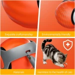 Cat Chasing Toys, Intelligent Interactive Toys for Cats, Automatic Cat Rolling Ball Toys, Cat Toys That Can Escape