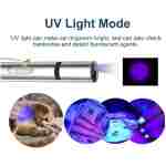 Cat Toys Laser Pointer for Indoor, Rechargeable, 7 Adjustable Wand Red Light Pet Interactive Cat Mouse Toys to Keep Busyfor Kitten Dog Chase Play