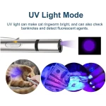 Cat Toys Laser Pointer for Indoor, Rechargeable, 7 Adjustable Wand Red Light Pet Interactive Cat Mouse Toys to Keep Busyfor Kitten Dog Chase Play