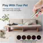 Cat Toys Laser Pointer for Indoor, Rechargeable, 7 Adjustable Wand Red Light Pet Interactive Cat Mouse Toys to Keep Busyfor Kitten Dog Chase Play