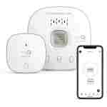CHAMBERLAIN Smart Garage Control - Wireless Garage Hub and Sensor with Wifi & Bluetooth - Smartphone Controlled, myQ-G0401-ES, White