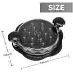 Chicken Shredder Tool Twist for Kitchen, Manual Chicken Breast Grinder Machine for Ground Food, Meat & Vegetables (Elegant Black)