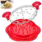 Chicken Shredder Tool Twist for Kitchen, Manual Chicken Breast Grinder Machine for Ground Food, Meat & Vegetables (Elegant Black)