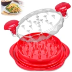 Chicken Shredder Tool Twist for Kitchen, Manual Chicken Breast Grinder Machine for Ground Food, Meat & Vegetables (Elegant Black)