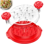 Chicken Shredder Tool Twist Large - 10'' Pro Meat Shredders for Chicken Breast,Visible Kitchen Gadgets Grinder Machine with Brush,Strong Anti-Slip Strip,Ergonomic Handle,BPA...