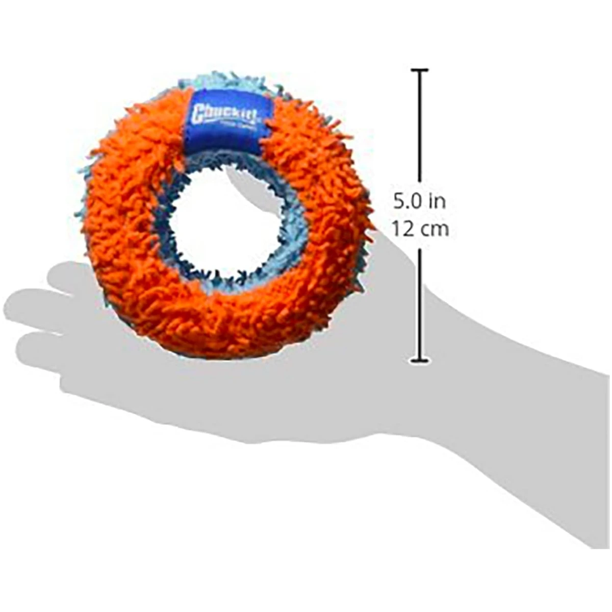 Chuckit! Indoor Fetch Roller Toy for Dogs - Interactive Dog Toys for Boredom, Orange and Blue