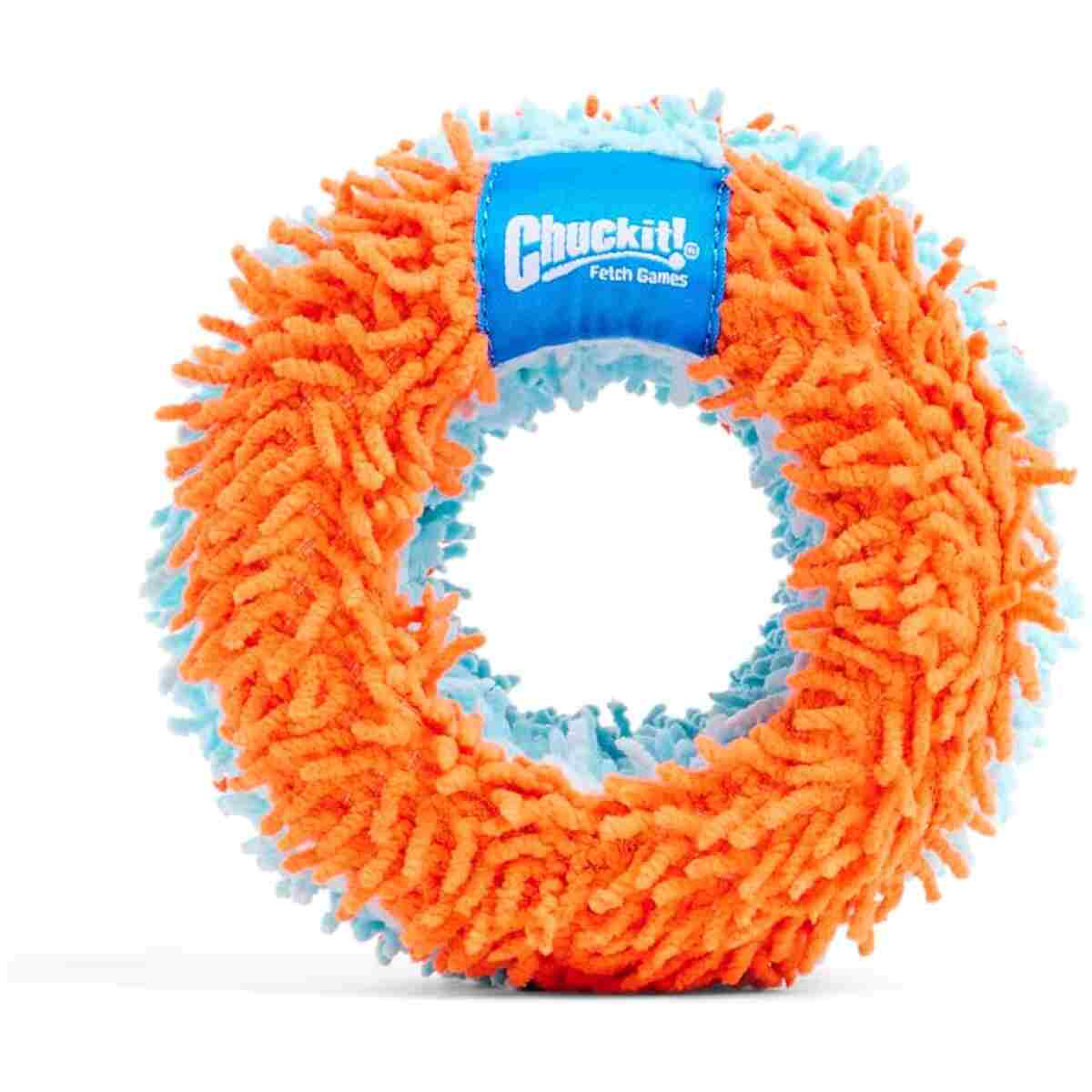 Chuckit! Indoor Fetch Shaker for Dogs - Interactive Dog Toys for Boredom, 7.75 Inch, Orange and Blue