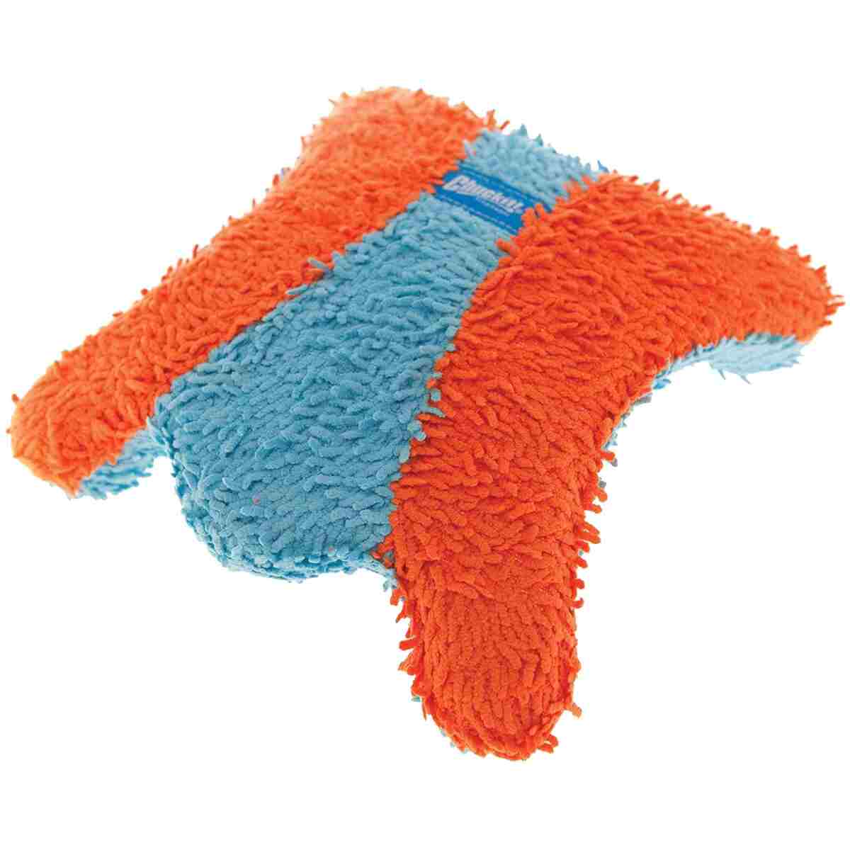 Chuckit! Indoor Fetch Squirrel Toy for Dogs - Interactive Dog Toys for Boredom, Orange and Blue