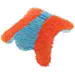 Chuckit! Indoor Fetch Squirrel Toy for Dogs - Interactive Dog Toys for Boredom, Orange and Blue