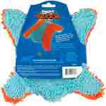 Chuckit! Indoor Fetch Squirrel Toy for Dogs - Interactive Dog Toys for Boredom, Orange and Blue